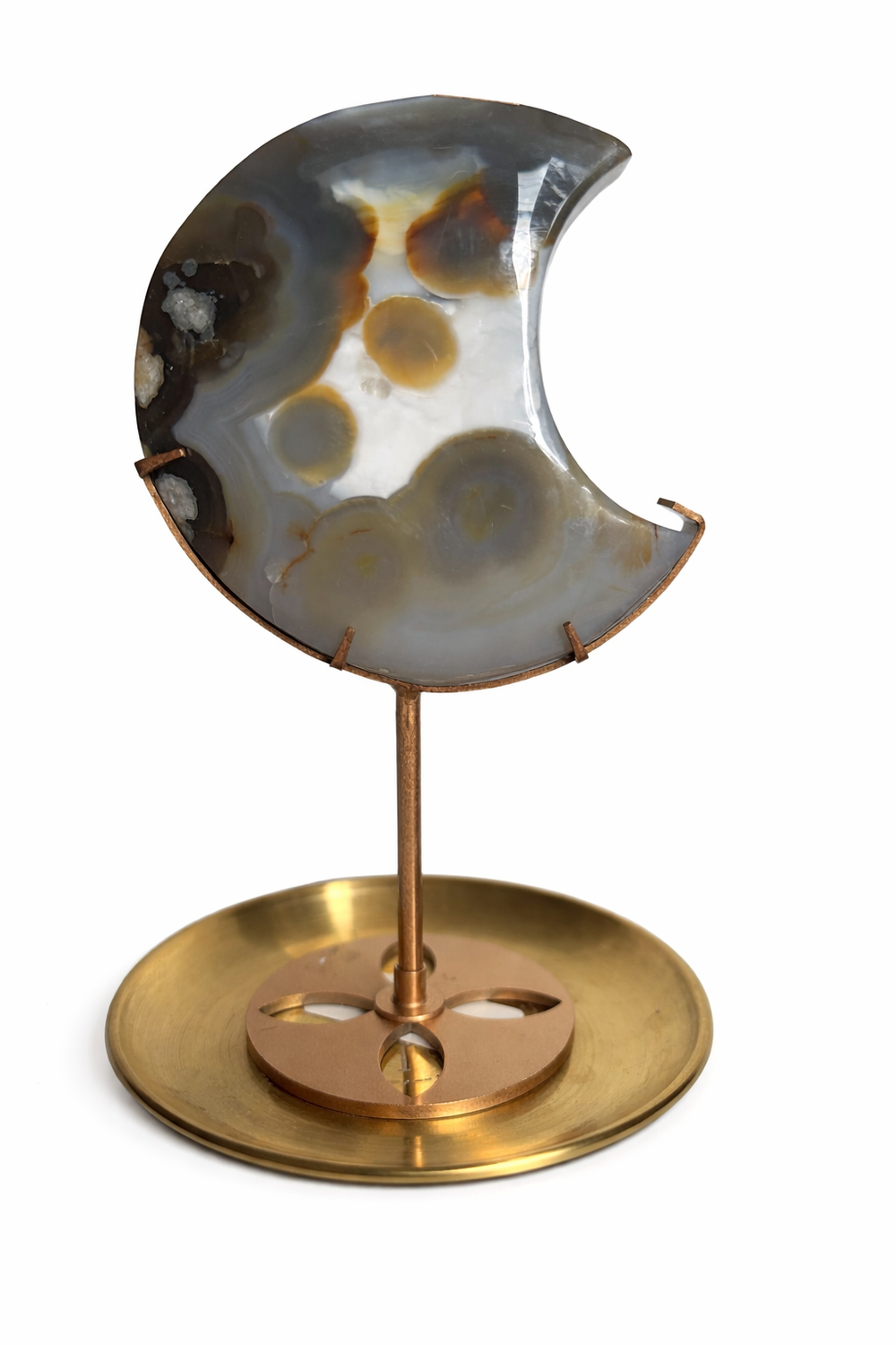 Flower Agate Moon E