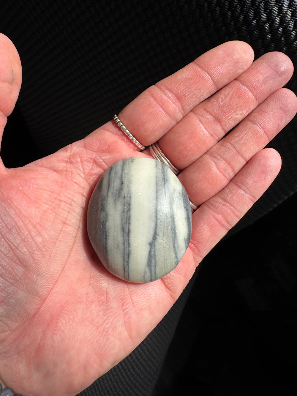 Tai Chi Palm Stone