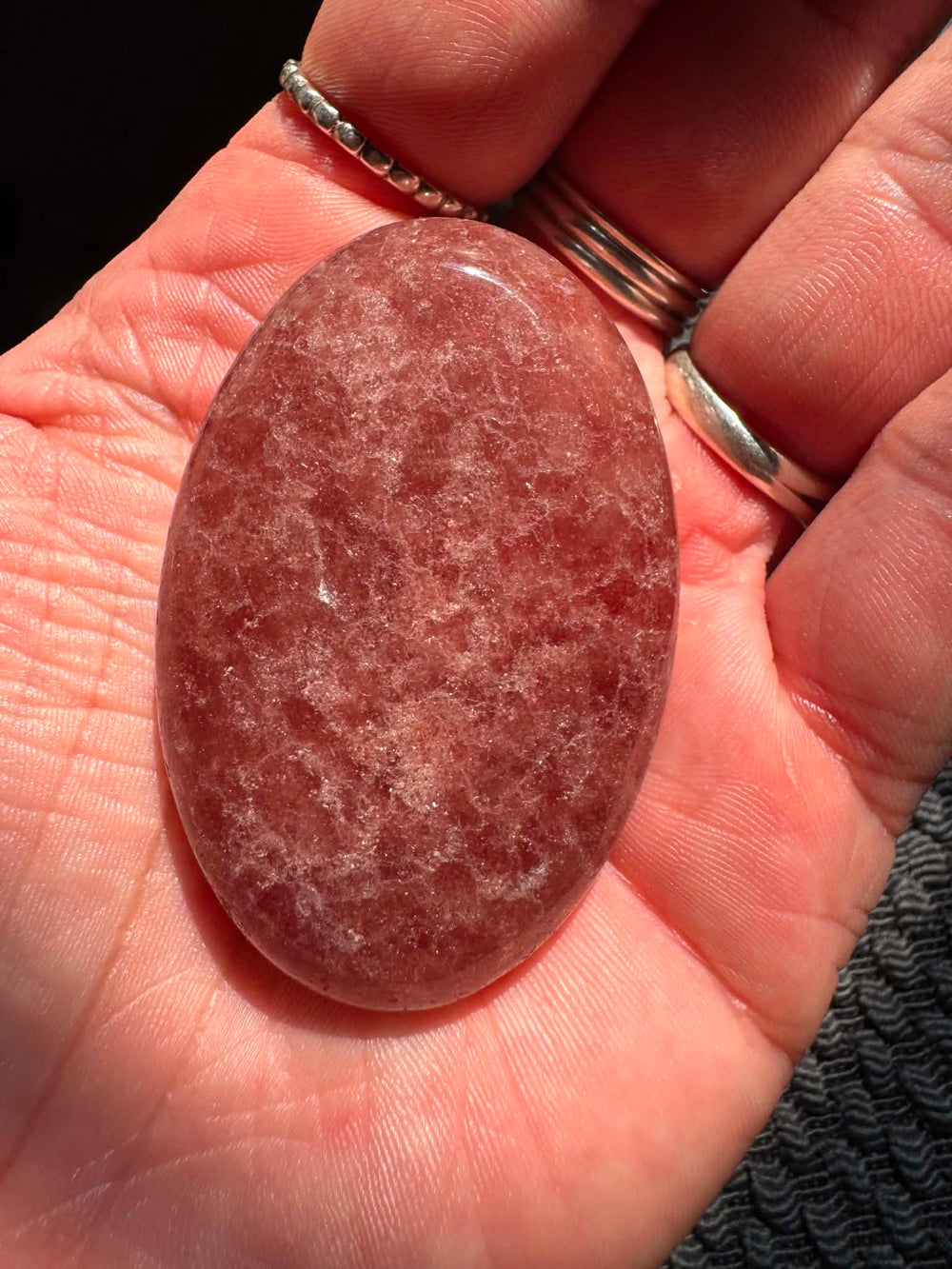 Strawberry Quartz Palm