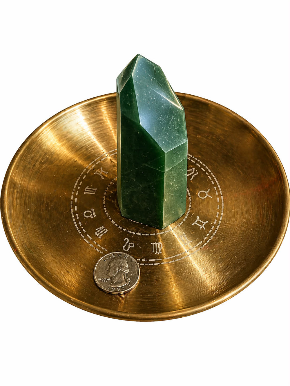 Green Aventurine With Pyrite Brazil D