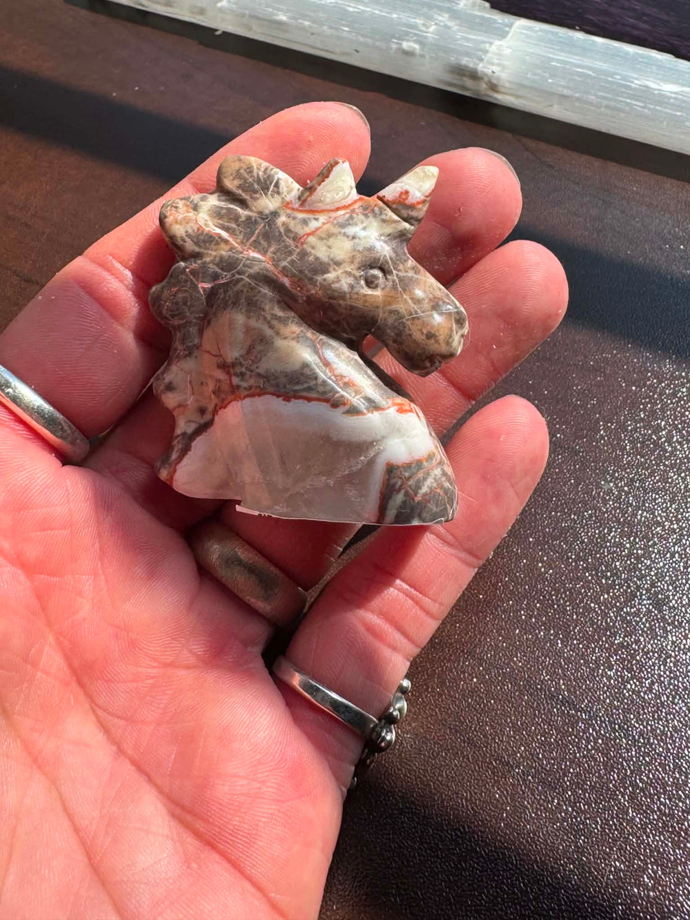 Unicorn Carving Crystal intuitively pick
