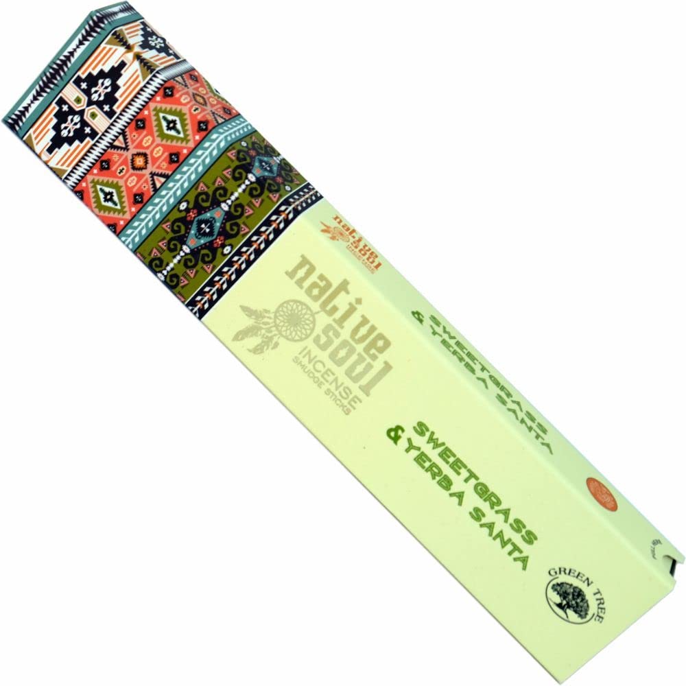Green Tree Incense-Native Soul Sweetgrass & Yerba Santa