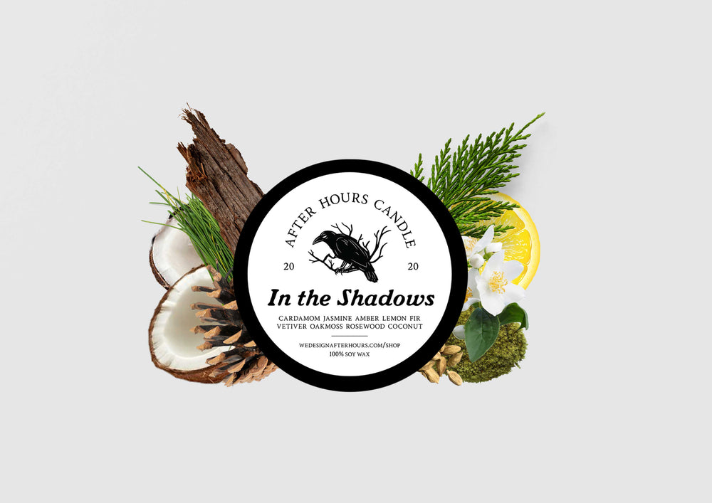 In the Shadows - 2oz. Tin Candle