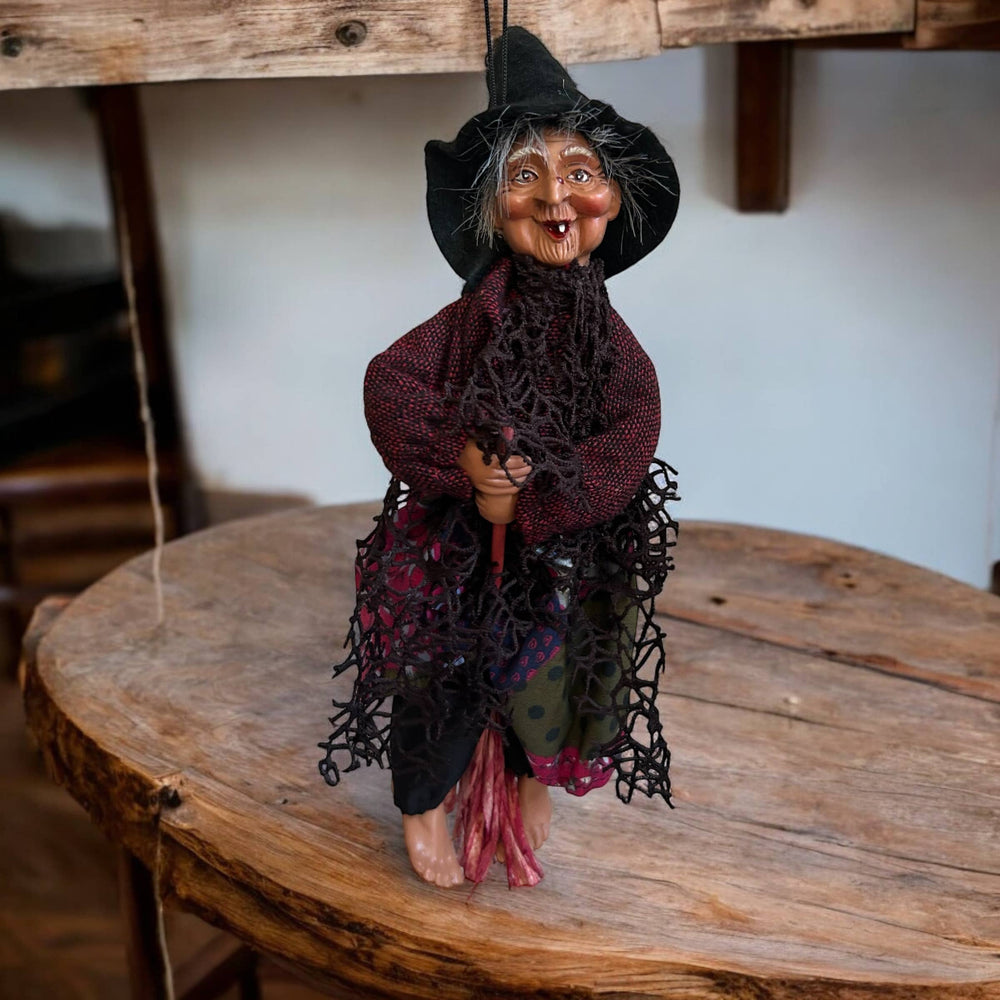 Kitchen Witch Doll Isadora brown