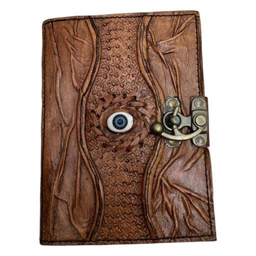 Zenn Antique Design Evil Eye Front Lock Off White Hand -055