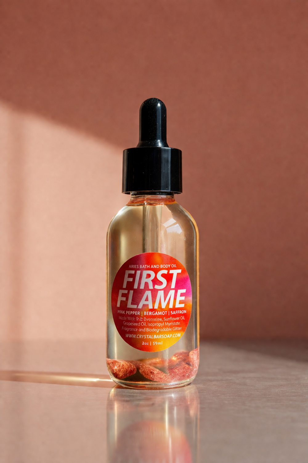 FIRST FLAME (Aries) Zodiac Body Oil Collection