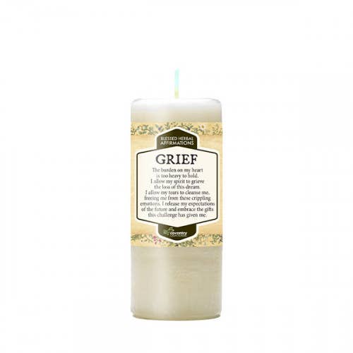 Candle Affirmation Grief (Coventry Creations)