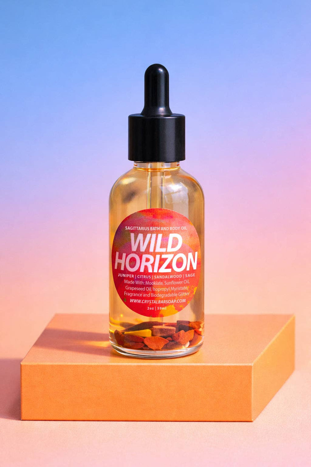 WILD HORIZON (Sagittarius) Zodiac Body Oil Collection
