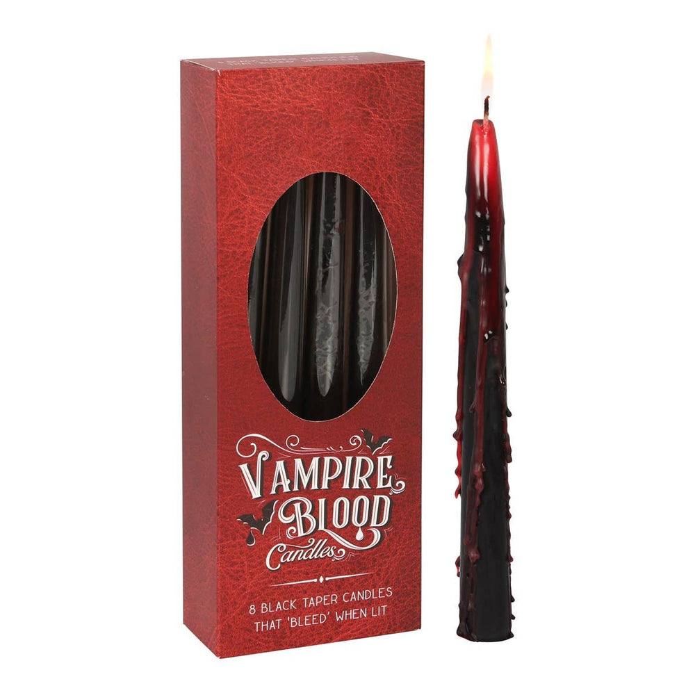 Vampire Blood Taper Unscented Candles SOLD INDIVIDUALLY