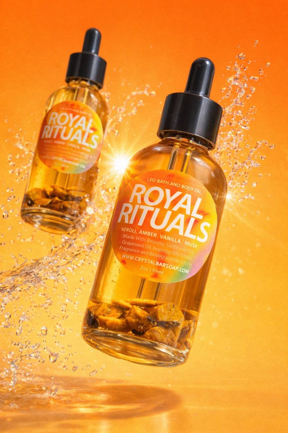 ROYAL RITUALS (Leo) Zodiac Body Oil Collection