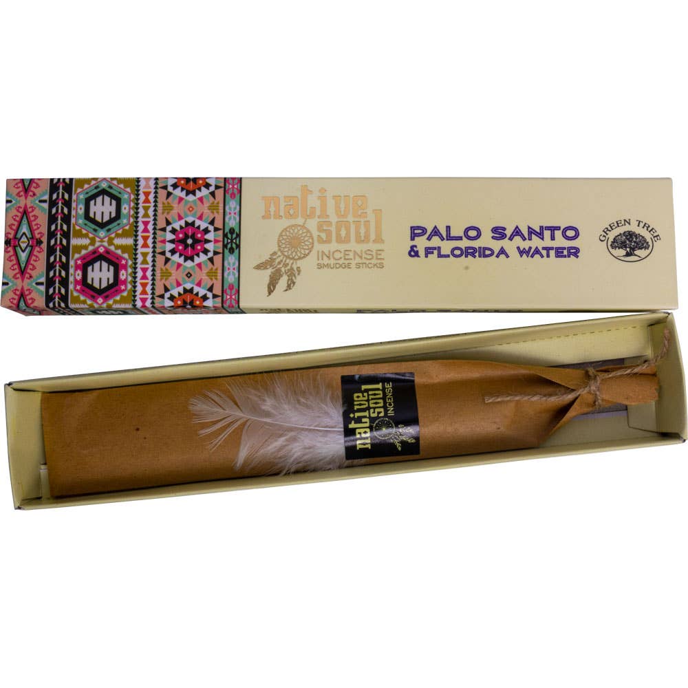 GREEN TREE INCENSE-NAT SOUL PALO &FLORIDA WATER