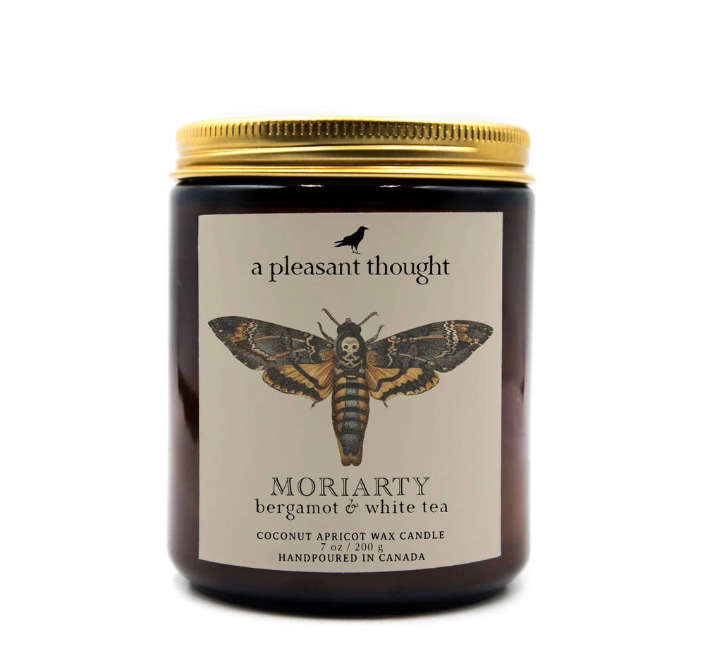 MORIARTY | BERGAMOT & WHITE TEA | JAR CANDLE: Wood