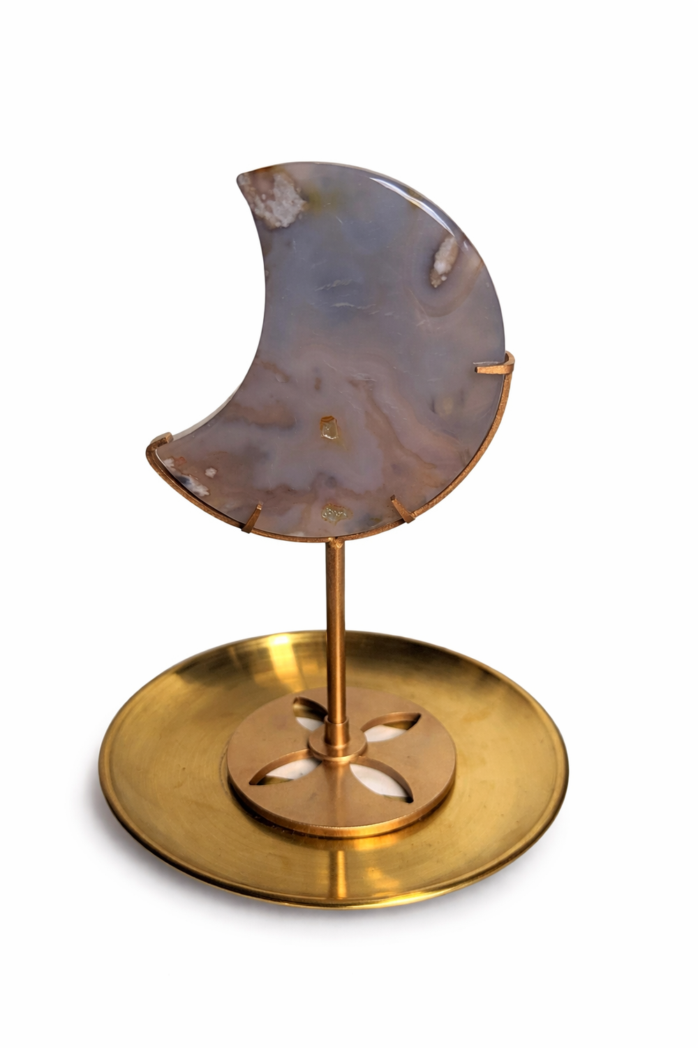 Flower Agate Moon J