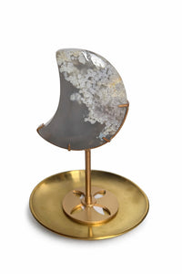Flower Agate Moon A