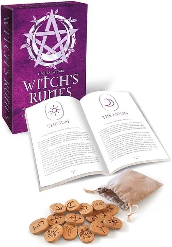 Witches Runes Wood