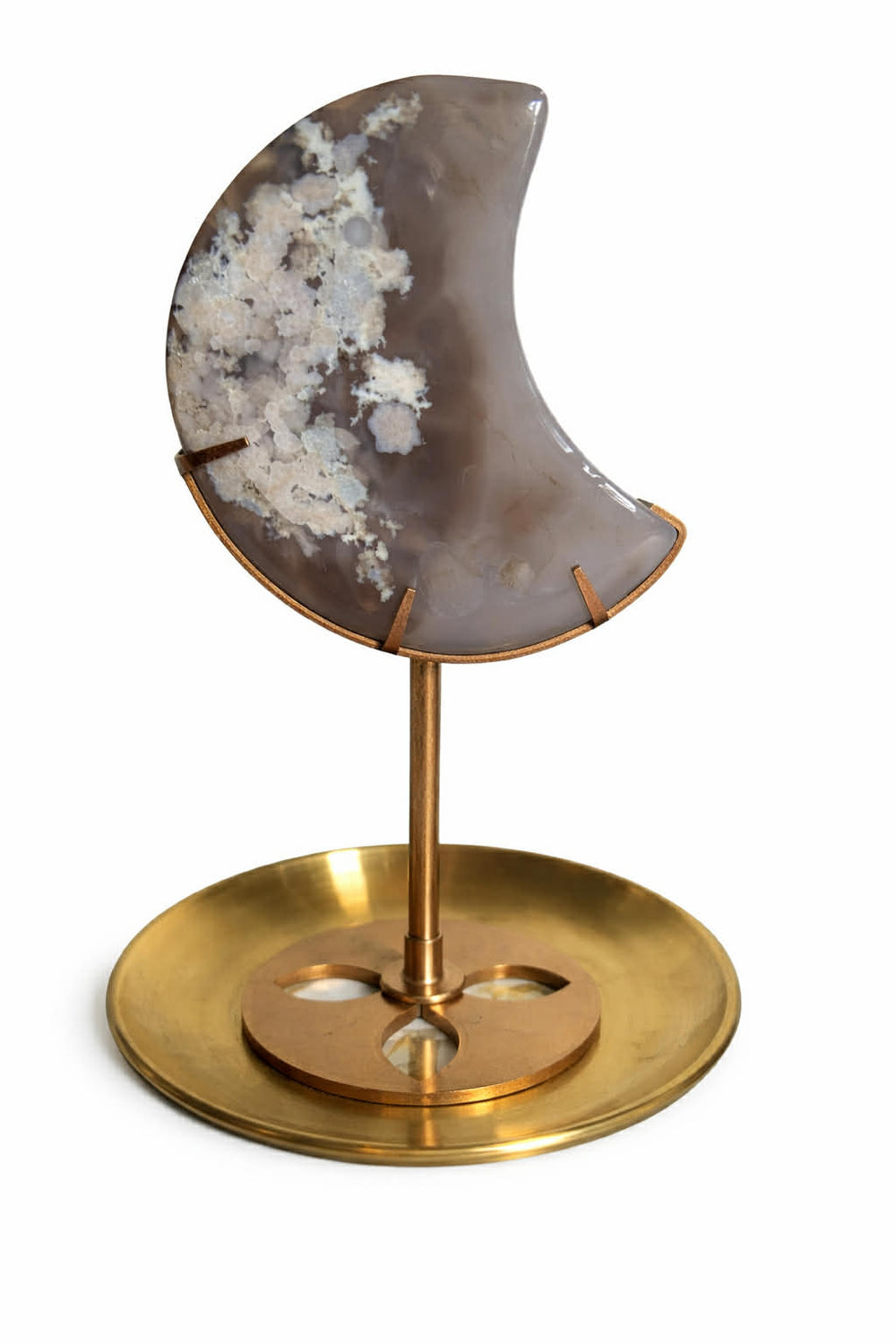 Flower Agate Moon F