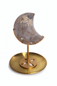 Flower Agate Moon J