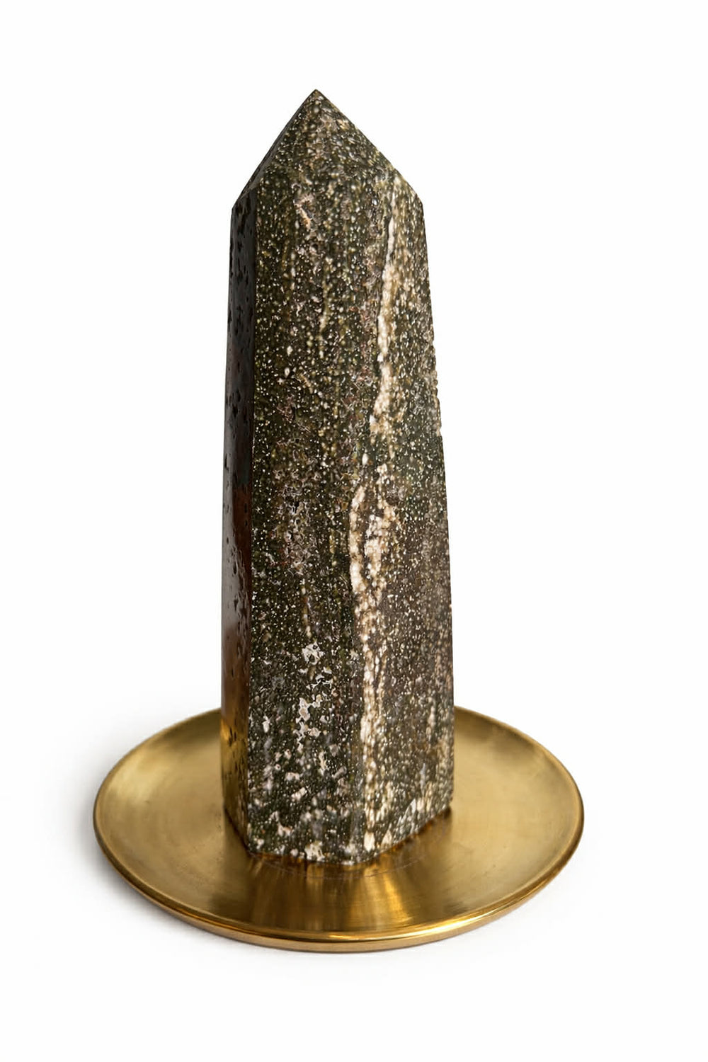 large Druzy Ocean jasper Tower
