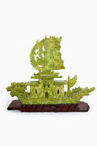 Green Jade Dragon Boat