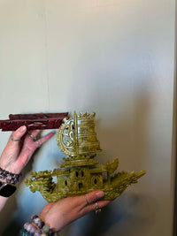 Green Jade Dragon Boat