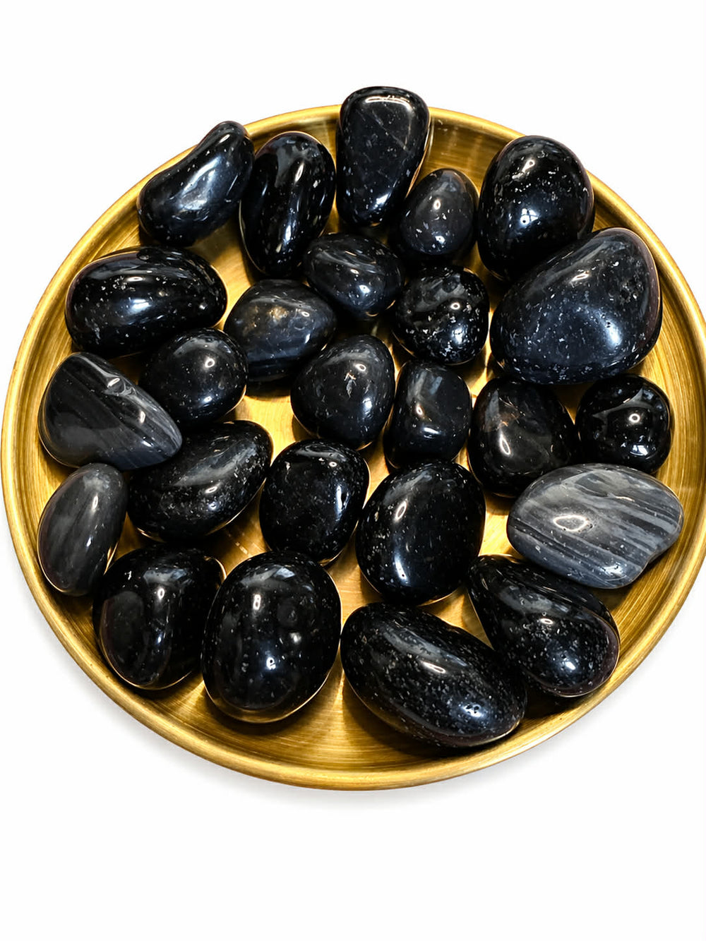 Rainbow Obsidian-Tumbled Stone intuitively pick