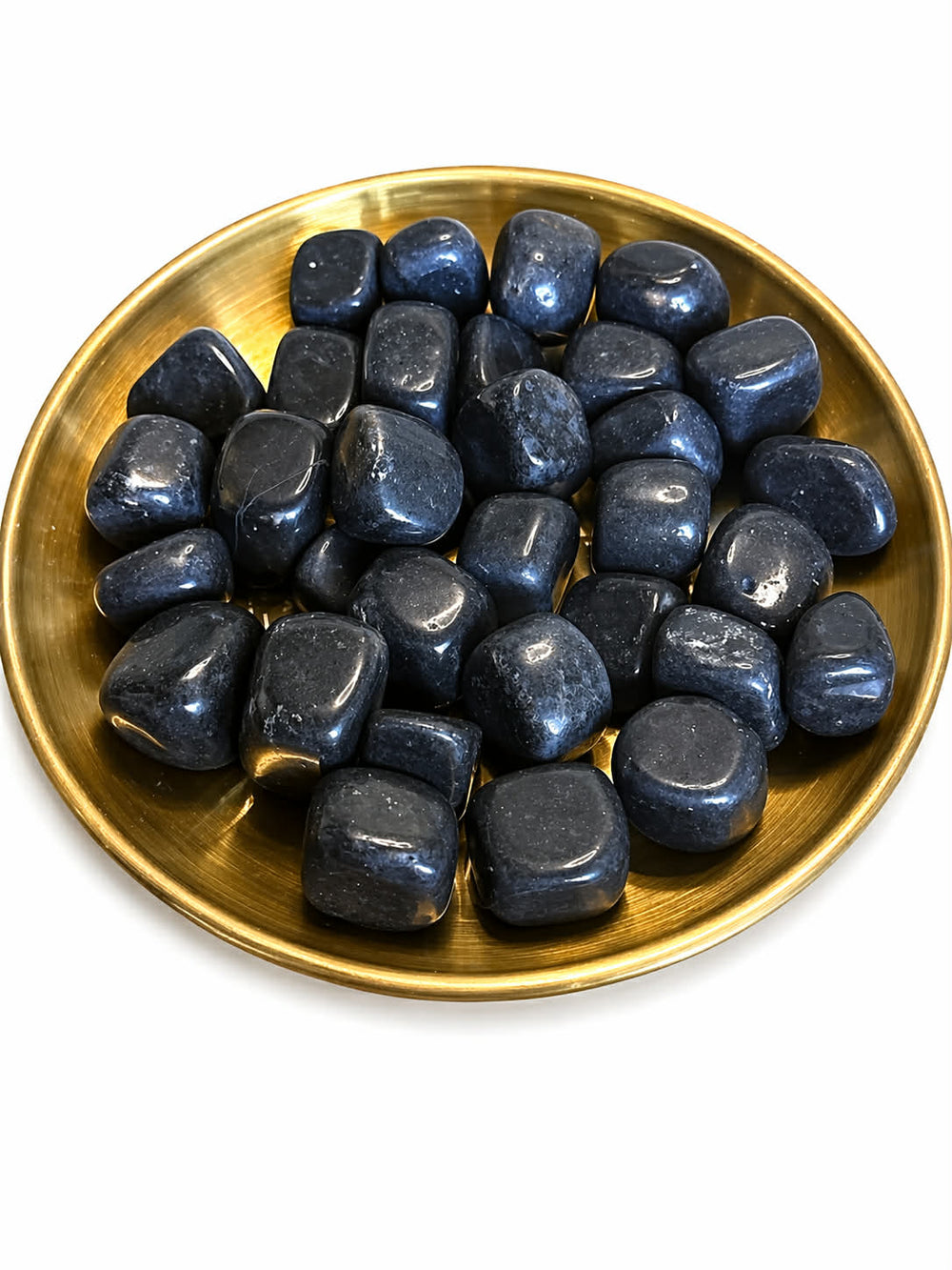 Black Tourmaline-Tumbled Stone  intuitively pick