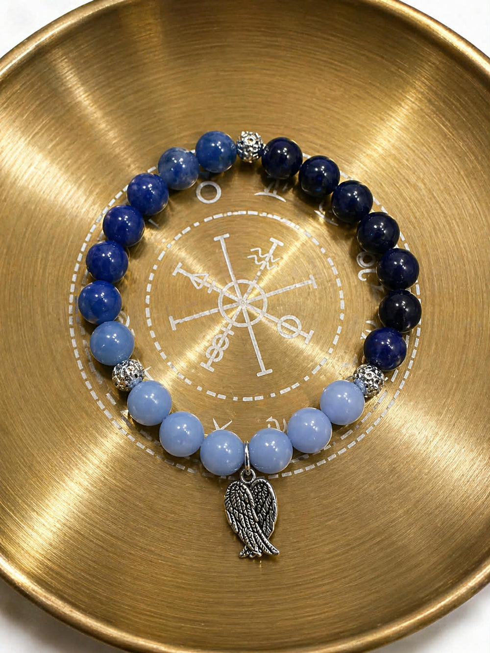 Bracelet - Elastic - 8mm Beads - Angelic Communication