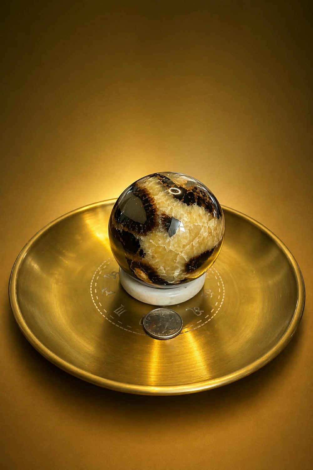 Septarian Sphere Med B