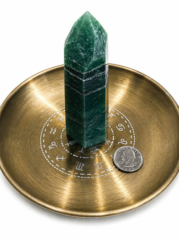 Green Aventurine With Pyrite Brazil C