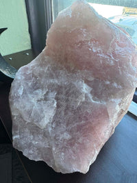 Large Raw Rose Quartz