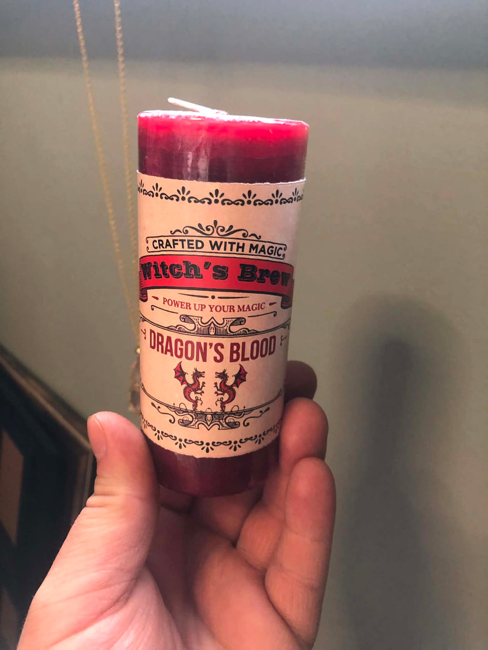 Candle Witch's Brew Dragon's Blood (Coventry Creations)
