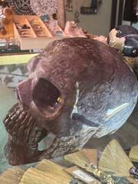 Ocean Jasper Skull