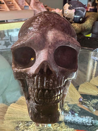 Ocean Jasper Skull