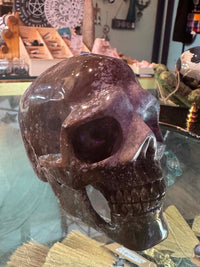 Ocean Jasper Skull