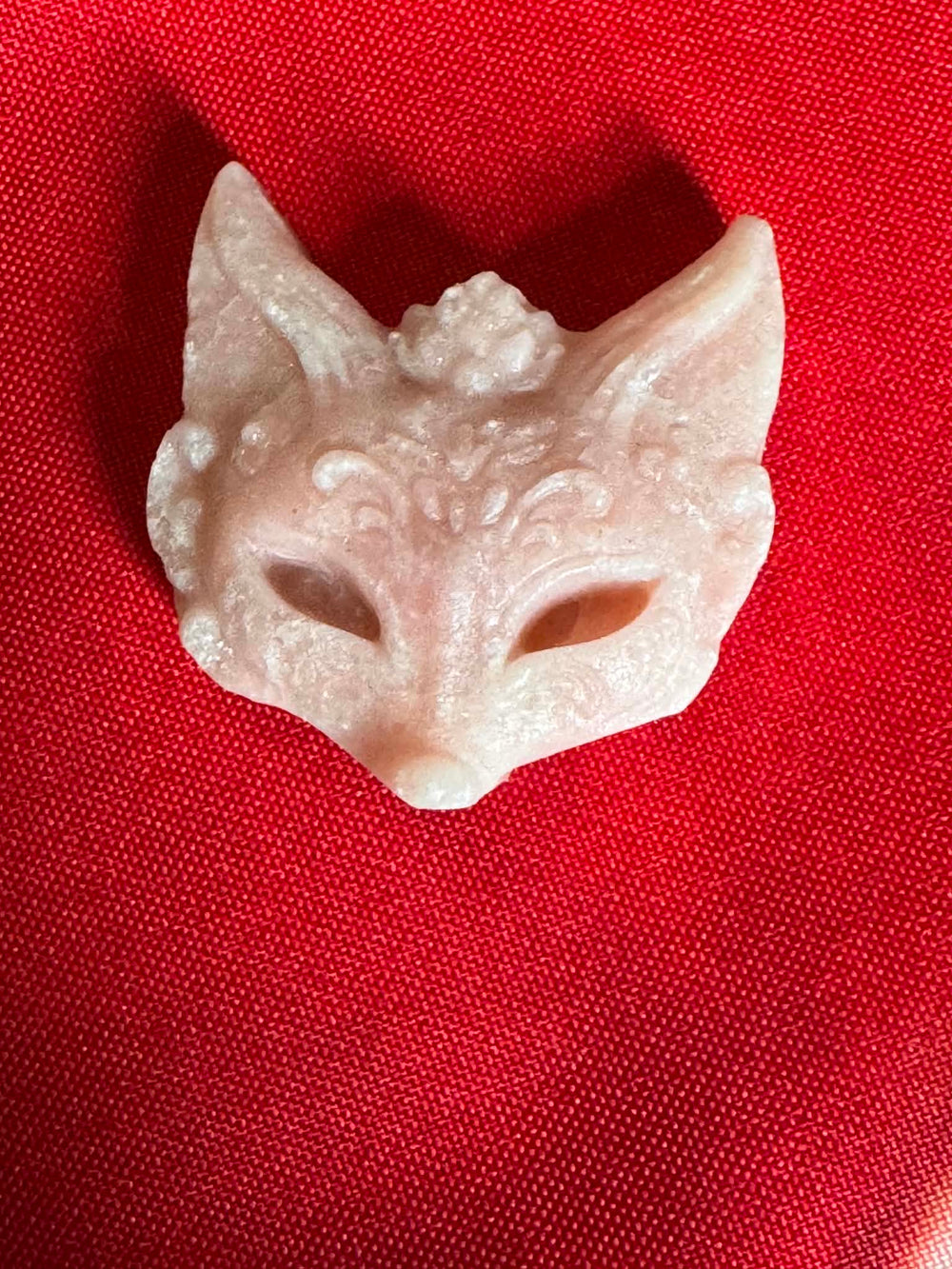 Pink Opal Fox head