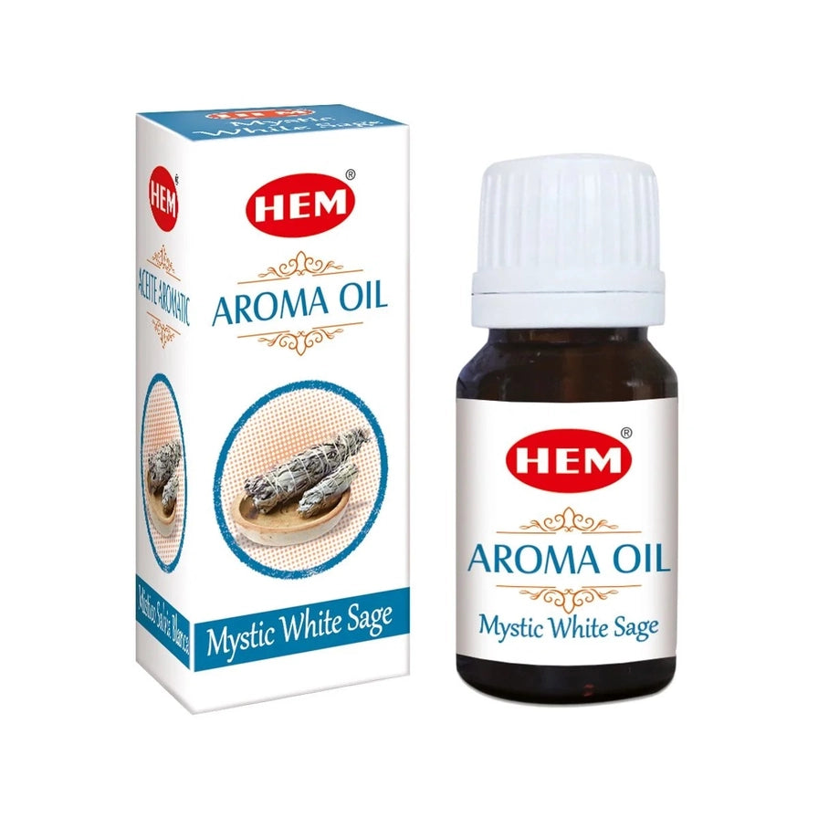 Hem Aroma Oil Mystic White Sage