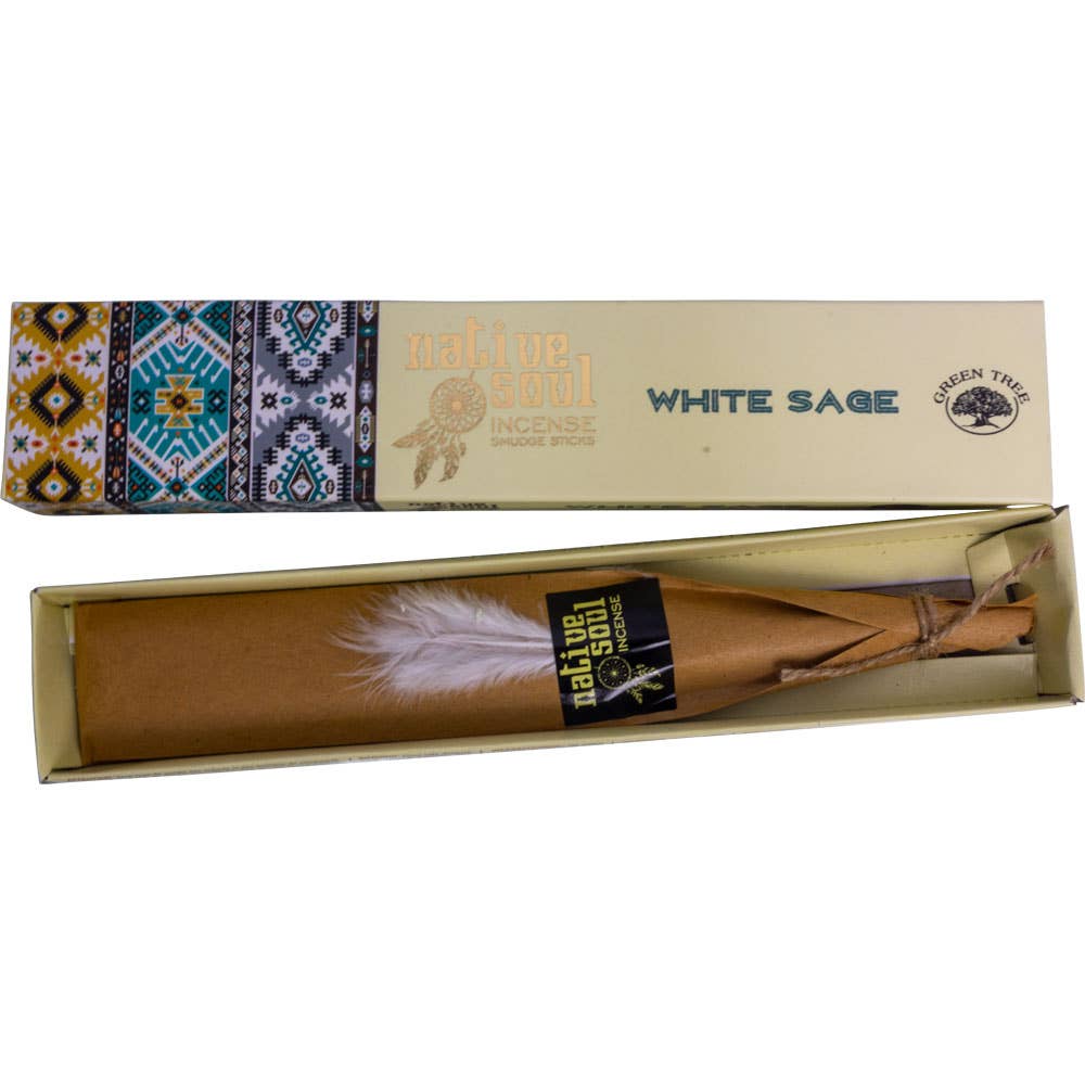 GREEN TREE INCENSE-NATIVE SOUL WHITE SAGE