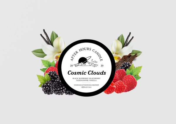 Cosmic Clouds - 2oz. Tin Candle