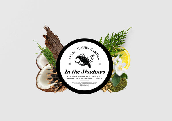 In the Shadows - 2oz. Tin Candle