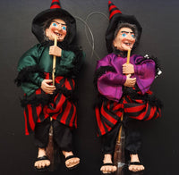 Kitchen Witch Doll Farina green