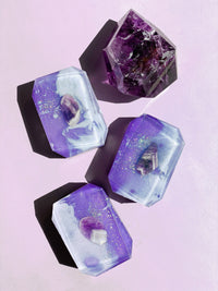 ENLIGHTENED VISIONS (Third Eye Chakra Gemstone Soap)