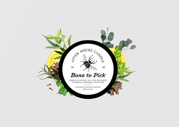 Bone to Pick - 2oz. Tin Candle
