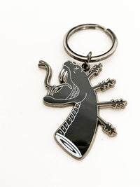 Fortune Favours the Kind - Snake - Hard Enamel Keychain