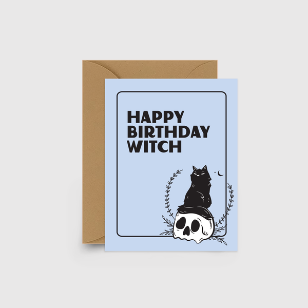 Birthday Witch Card