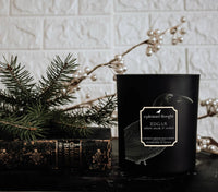 EDGAR | WHITE MUSK & VIOLET | RAVEN CANDLE: Cotton