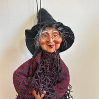 Kitchen Witch Doll Isadora brown