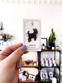 Goat Hard Enamel Pin
