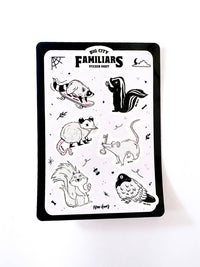 Big City Familiars Sticker Sheet