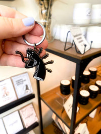 Fortune Favours the Kind - Snake - Hard Enamel Keychain