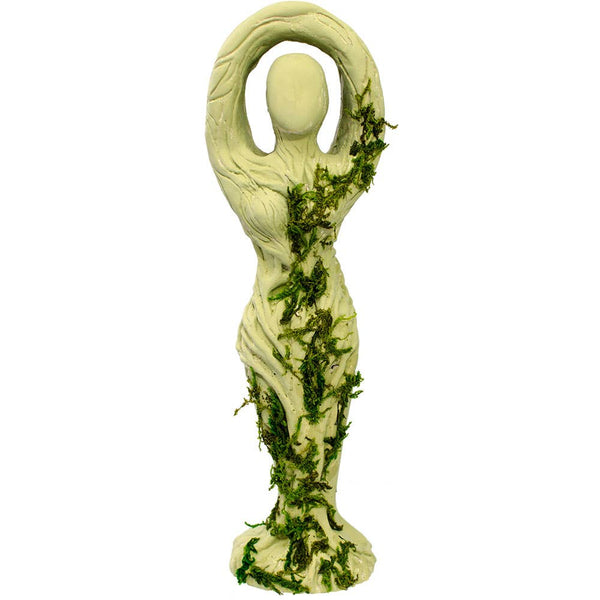 Gypsum Statue/Tree Goddess-9.5"H
